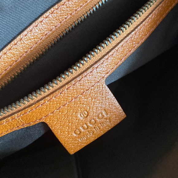 Gucci Studded Jacquard CrossBody Canvas - Picture 9 of 13